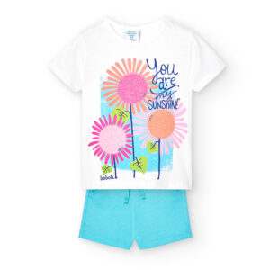 Conjunto de punto de niña