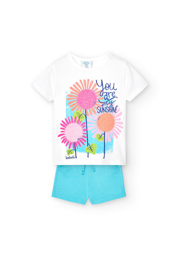 Conjunto de punto de niña