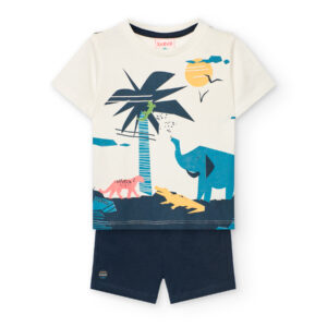 Conjunto punto de bebé niño -BCI - jersey