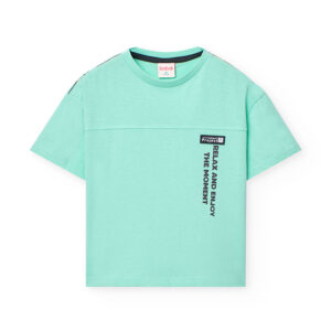 Camiseta punto tintada de niño -BCI
