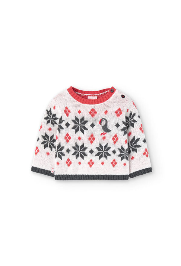 Conjunto punto de bebé niño -BCI - blanco químico - Image 3