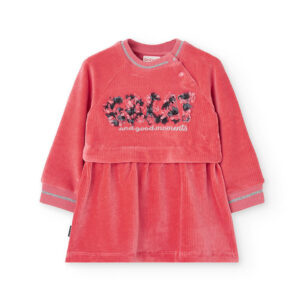 Vestido pana punto de bebé -BCI - begonia