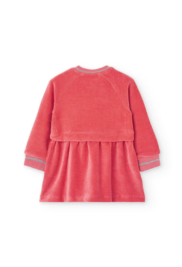 Vestido pana punto de bebé -BCI - begonia - Image 2