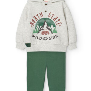 Conjunto punto de bebé niño -BCI - crudo vigoré