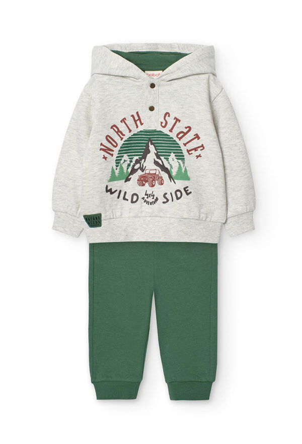 Conjunto punto de bebé niño -BCI - crudo vigoré