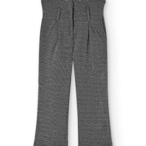 Pantalón punto espiga de niña -BCI - antracita