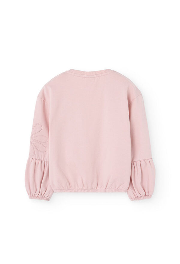 Sudadera felpa de niña -BCI - pétalo - Image 2