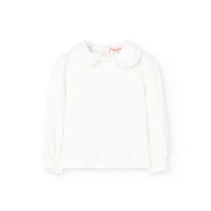 Blusa viella de bebé niña - blanco químico
