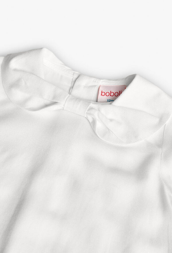 Blusa viella de bebé niña - blanco químico - Image 3