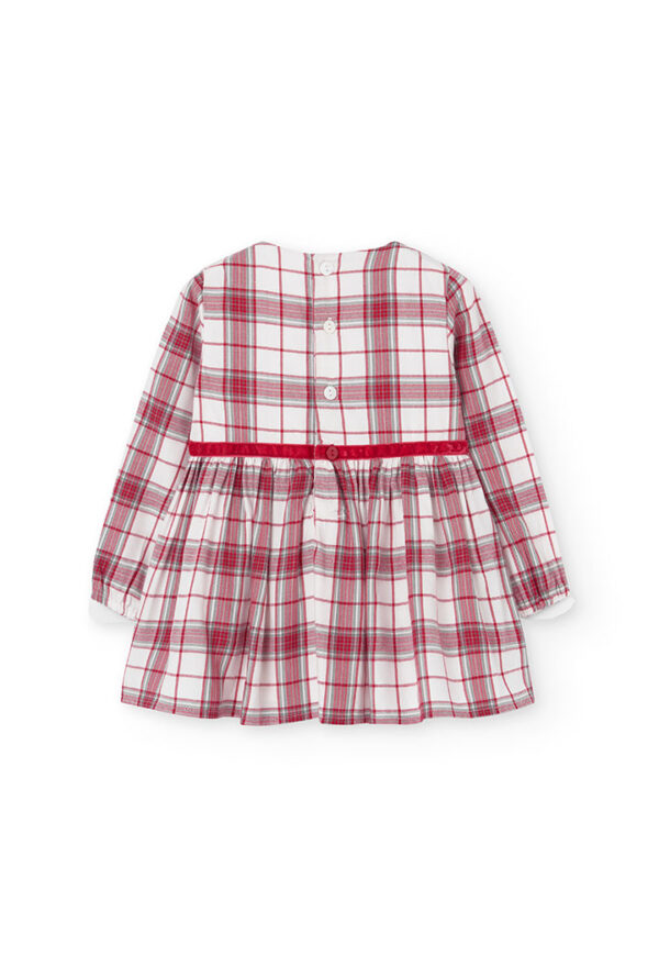 Vestido viella cuadros de bebé niña - cuadros multicolor - Image 2