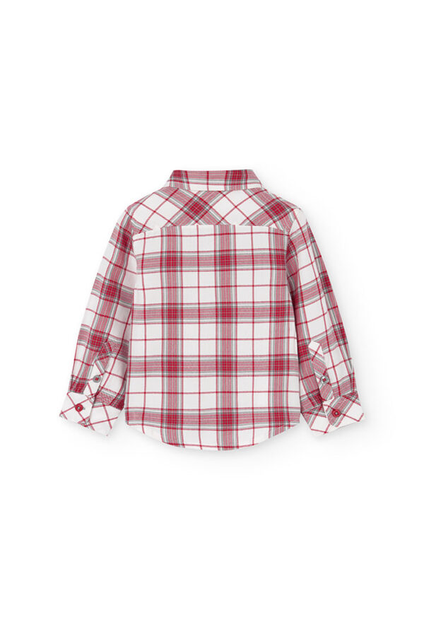 Camisa popelín cuadros de bebé niño - cuadros multicolor - Image 2
