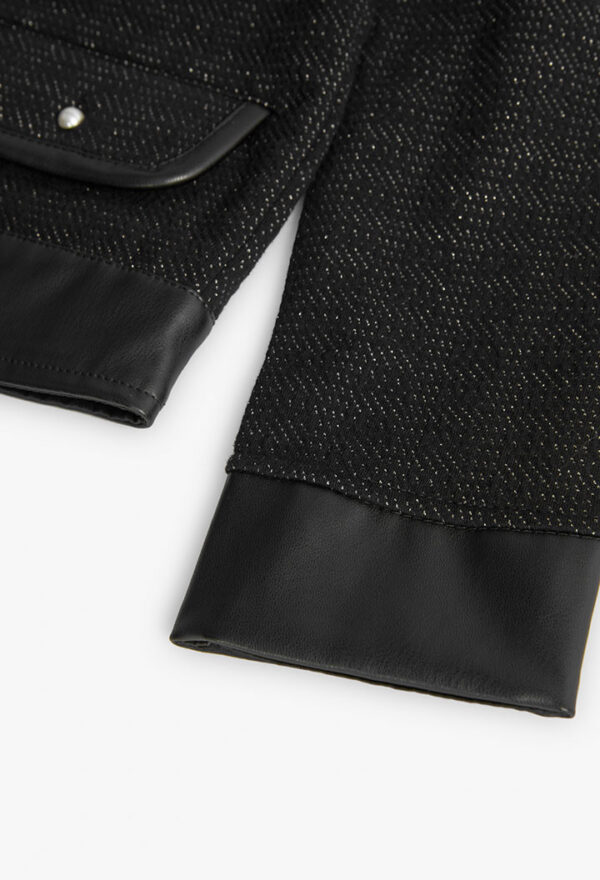 Chaqueta punto fantasía de niña -BCI - NEGRO - Image 4