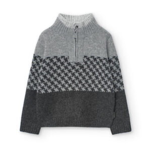 Jersey tricotosa de niño - gris vigoré