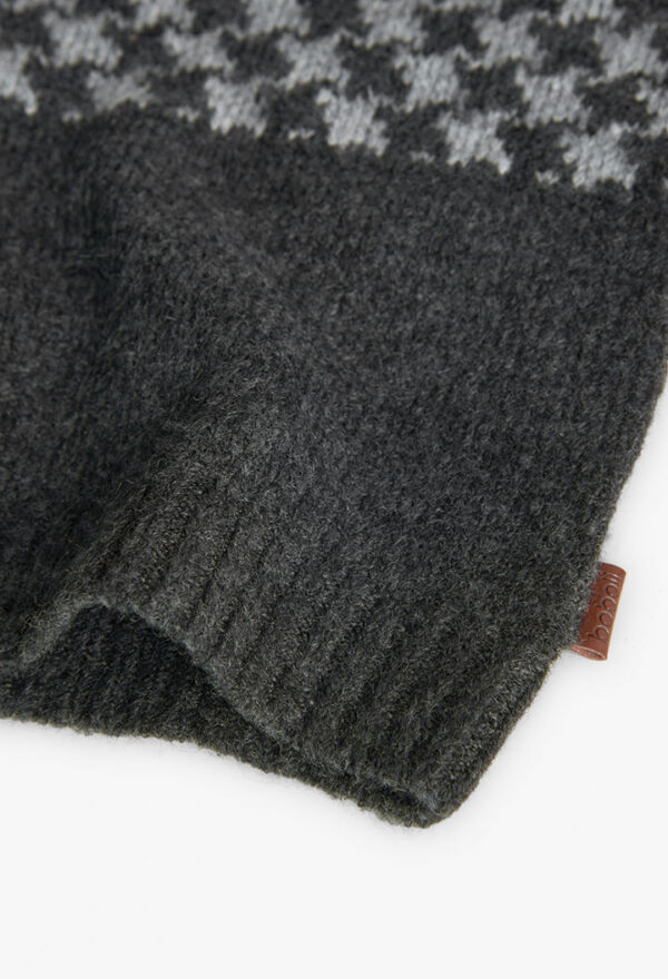 Jersey tricotosa de niño - gris vigoré - Image 4