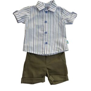 Conjunto Elegante Rayas