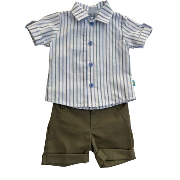 Conjunto Elegante Rayas