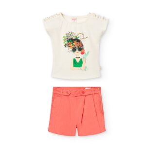 Conjunto Frutas Crema