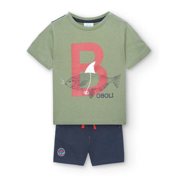 Conjunto Letter B Verde