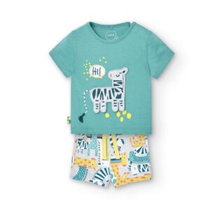 Conjunto Robot Turquesa