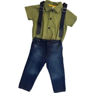 Conjunto Vintage Verde